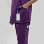 Iris Deep Purple Female Scrubs - Image 3