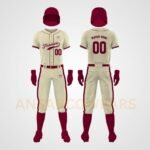 beige Custom Baseball Uniforms Custom Baseball jerseys MLB Jerseys