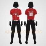 red Custom Baseball Uniforms Custom Baseball jerseys MLB Jerseys