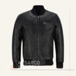 Custom Bomber Leather Jacket