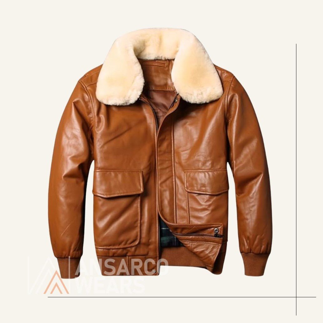 Custom Vintage Fur Leather Jacket Custom Vintage Fur Leather Jacket