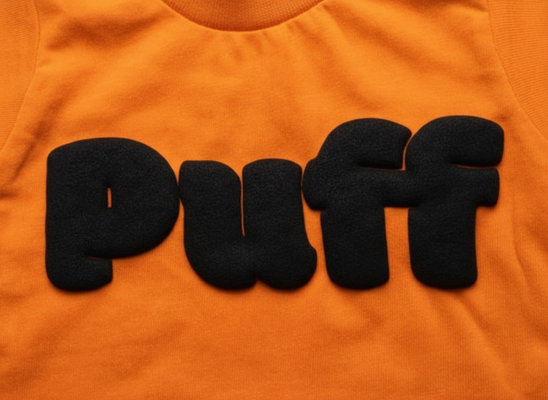 puff embossed printing clothing manufacturer